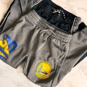 Golden State Warrior Cat&Jack Children’s M Sweatpants and Warmup pants bundle